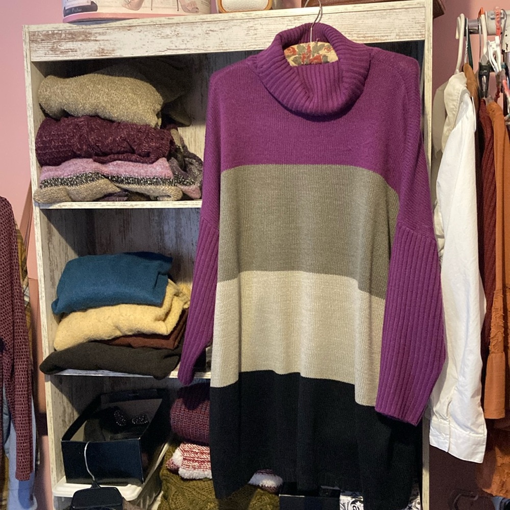 Ladies Multi Color Sweater